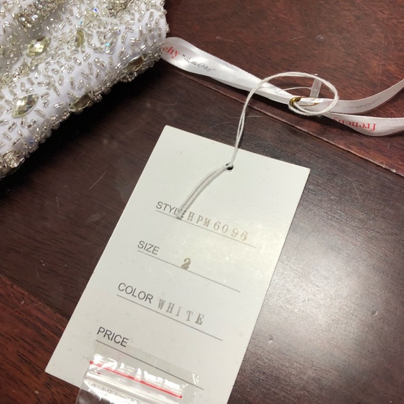 White Jersey Evening Gown - Picture 5 of 7